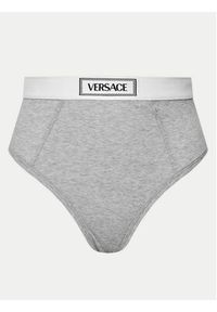 VERSACE - Versace Figi klasyczne z wysokim stanem 1013505 Szary. Stan: podwyższony. Kolor: szary. Materiał: bawełna #3