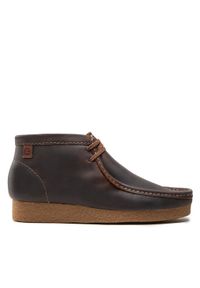 Clarks Trzewiki Shacre 261594367 Brązowy. Kolor: brązowy. Materiał: skóra #1