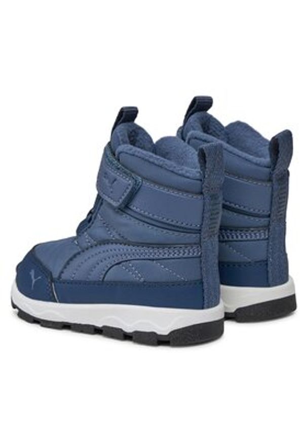 Puma Śniegowce Evolve Boot AC+ Inf 392646 02 Niebieski. Kolor: niebieski. Materiał: skóra
