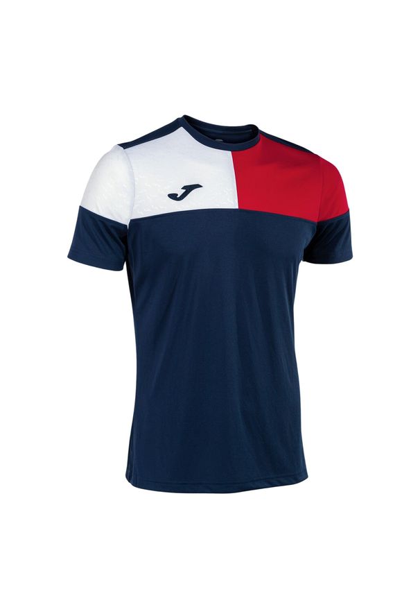Koszulka dla dzieci Joma Crew V. Kolor: wielokolorowy, niebieski, biały, czerwony. Sport: piłka nożna