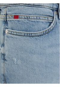 Hugo - HUGO Jeansy 50556047 Niebieski jasny Extra Slim Fit. Kolor: niebieski #5