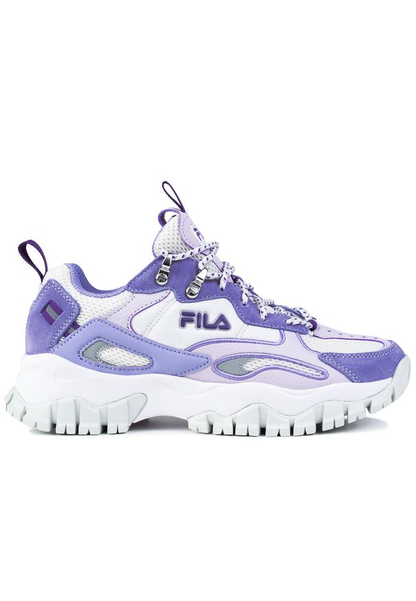 Buty damskie trekkingowe Fila RAY TRACER TR2 WMN. Kolor: szary, fioletowy, wielokolorowy, różowy. Sport: turystyka piesza