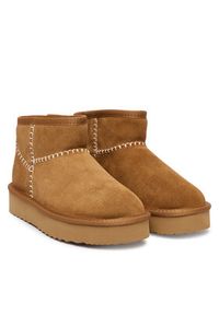 Pepe Jeans Śniegowce Dissy Etnic W PLS500004 Brązowy. Kolor: brązowy. Materiał: skóra, zamsz #4