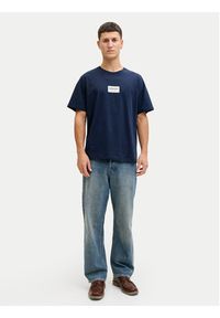 Jack & Jones T-Shirt Frank 12288092 Granatowy Relaxed Fit. Kolor: niebieski. Materiał: bawełna #5