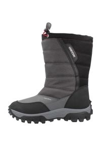 Geox - Buty GEOX J HIMALAYA BOY B ABX Szary. Kolor: czarny, brązowy, wielokolorowy, szary. Materiał: syntetyk, tkanina. Sport: turystyka piesza