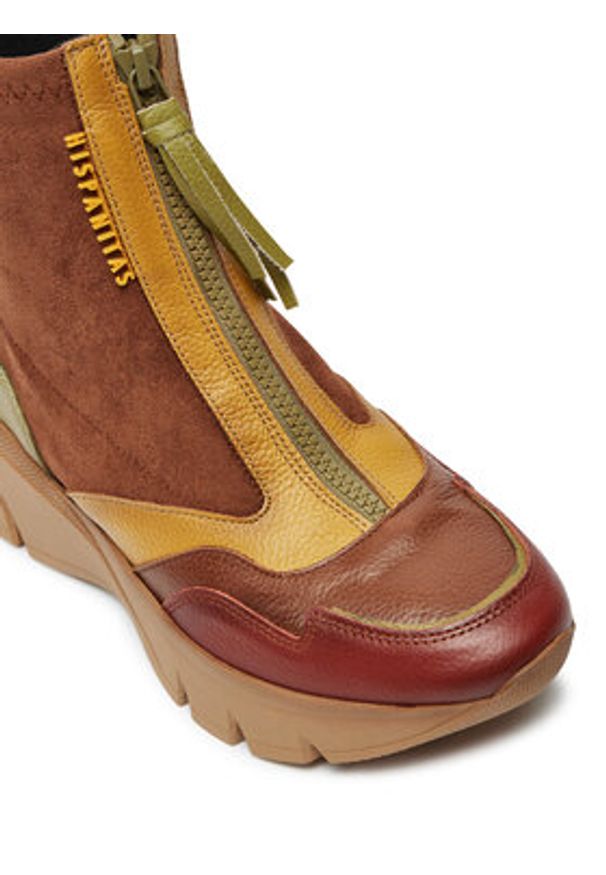 Hispanitas Botki Cervo-I24 CHI243628 Brązowy. Kolor: brązowy. Materiał: skóra