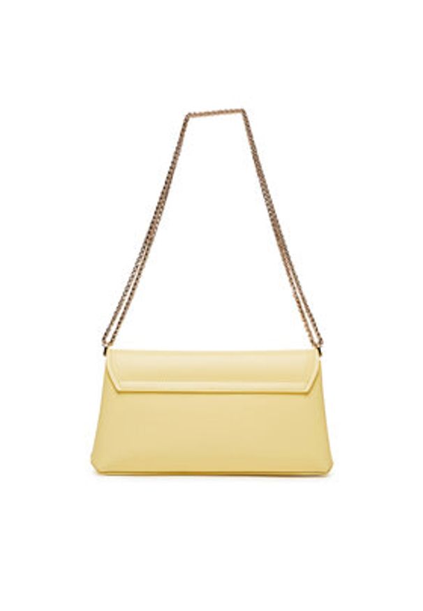 Furla Torebka Meridiana WB01517 BX3227 3684S Żółty. Kolor: żółty. Materiał: skórzane