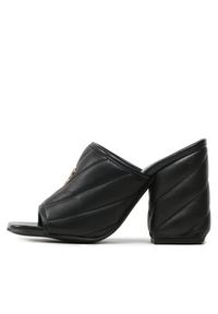 Pinko - PINKO Klapki Martine Sabot Nappa Trapuntata PE 23 BLKS1 100666 A0O0 Czarny. Kolor: czarny. Materiał: skóra #4