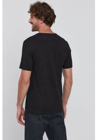 BOSS - Boss T-shirt (3-pack) męski kolor czarny gładki. Okazja: na co dzień. Kolor: czarny. Materiał: dzianina. Wzór: gładki. Styl: casual