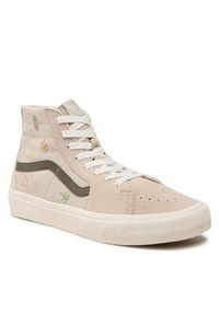 Vans Tenisówki Sk8-Hi Tapered VN0005UMBLP1 Beżowy. Kolor: beżowy. Materiał: skóra, zamsz