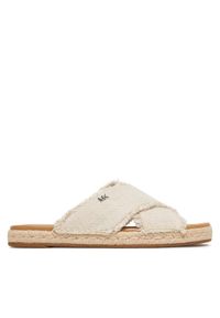 MICHAEL Michael Kors Espadryle Kenzie 40S6KZFS2D Beżowy. Kolor: beżowy. Materiał: materiał #1