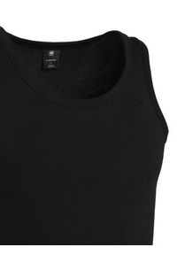 G-Star RAW - G-Star Raw Komplet tank topów D25476-3310 Czarny Regular Fit. Kolor: czarny. Materiał: bawełna #3