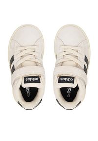 Adidas - adidas Sneakersy Grand Court 2.0 JR0778 Kremowy. Kolor: kremowy. Materiał: skóra, zamsz #3