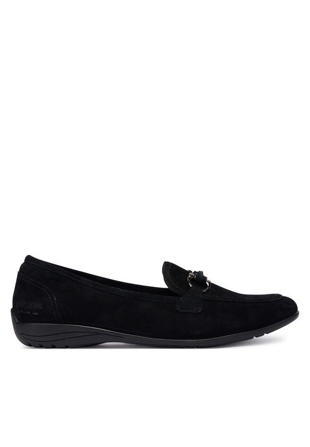 Loafersy Josef Seibel. Kolor: czarny