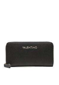 VALENTINO - Valentino Duży Portfel Damski Zero VPS7B3155 Czarny. Kolor: czarny. Materiał: skóra