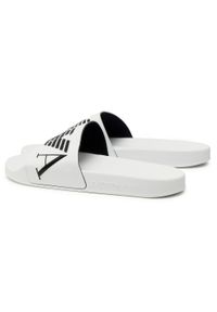 Emporio Armani - Klapki EMPORIO ARMANI - X4PS06 XM760 L007 White/Black/White. Okazja: na co dzień. Kolor: biały. Materiał: materiał. Sezon: lato. Styl: casual #2