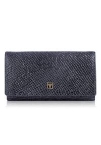 Portfel damski ciemnoszary PAOLO PERUZZI T-09-BL. Kolor: szary. Materiał: skóra #1