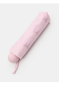 Sinsay - Parasol automatyczny z motywem kokard - różowy. Kolor: różowy #1