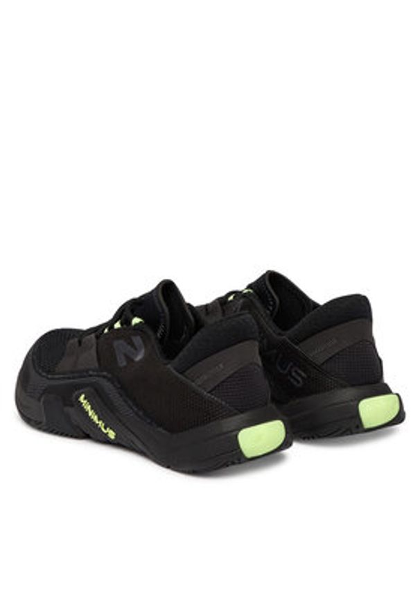 New Balance Buty na siłownię Minimus Trainer V2 MMTR5DI Czarny. Kolor: czarny. Materiał: materiał. Sport: fitness