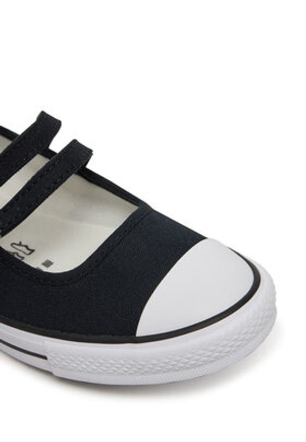 Converse Baleriny Chuck Taylor All Star Dainty Mary Jane A11551C Czarny. Kolor: czarny. Materiał: materiał
