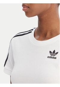 Adidas - adidas T-Shirt adicolor Classics 3-Stripes GN2913 Biały Regular Fit. Kolor: biały. Materiał: bawełna #6