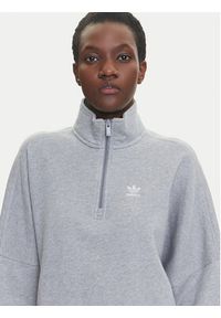 Adidas - adidas Bluza Essentials French Terry IY9681 Szary Oversize. Kolor: szary. Materiał: bawełna #4