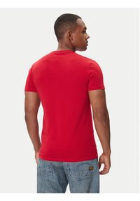 Pepe Jeans T-Shirt Original Stretch N PM5010132 Czerwony Regular Fit. Kolor: czerwony. Materiał: bawełna