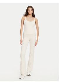 Guess Top V5RP09 KCD02 Écru Regular Fit. Materiał: syntetyk #3