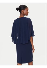 Rinascimento Sukienka koktajlowa CFC0123560003 Granatowy Regular Fit. Kolor: niebieski. Materiał: syntetyk. Styl: wizytowy #3