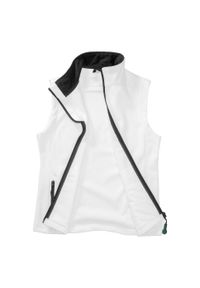 RESULT - Ocieplana Damska Softshell. Kolor: biały, wielokolorowy, czarny. Materiał: softshell
