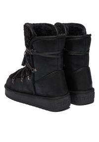 D.Franklin Śniegowce DFSH370004 Czarny. Kolor: czarny. Materiał: skóra #2