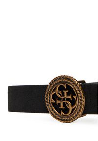 Guess Pasek Damski W5BZ11 L0491 Czarny. Kolor: czarny. Materiał: zamsz, skóra #2