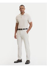 Barbour Polo Original Sports MML0358BE12 Beżowy Regular Fit. Typ kołnierza: polo. Kolor: beżowy. Materiał: bawełna #2