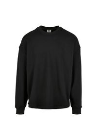 Bluza z okrągłym dekoltem Urban Classics organic oversized boxy. Kolor: czarny #1