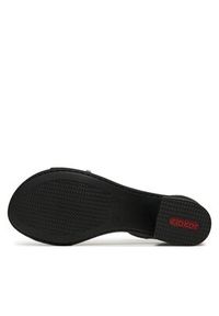 Rieker Sandały 64654-00 Czarny. Kolor: czarny. Materiał: materiał, syntetyk #5