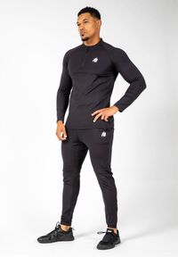 GORILLA WEAR - Hamilton Hybrid Spodnie - Czarny. Kolor: czarny. Sport: fitness