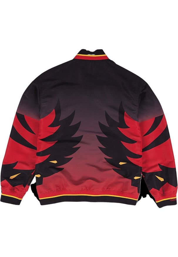 Mitchell & Ness - Kurtka Atlanta Hawks authentic. Kolor: czarny. Sport: koszykówka