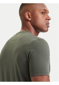 Karl Lagerfeld - KARL LAGERFELD T-Shirt 755780 564235 Zielony Regular Fit. Typ kołnierza: dekolt w karo. Kolor: zielony. Materiał: bawełna #3