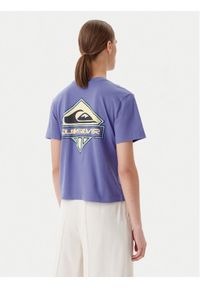 Quiksilver T-Shirt EQWZT03181 Fioletowy. Kolor: fioletowy. Materiał: bawełna #1