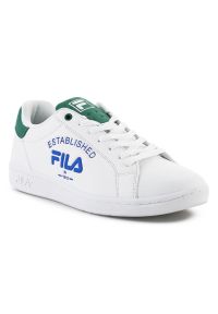 Buty Fila Crosscourt 2 Nt Logo M FFM0195-53137 białe. Okazja: na co dzień. Zapięcie: sznurówki. Kolor: biały. Materiał: syntetyk, guma