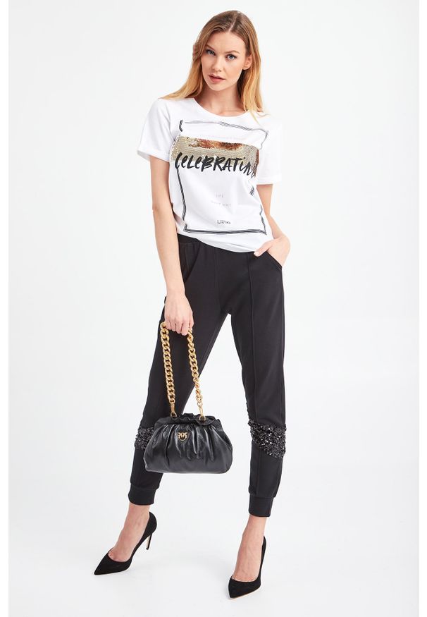 Liu Jo Sport - T-SHIRT LIU JO SPORT. Okazja: na co dzień. Materiał: materiał. Styl: sportowy