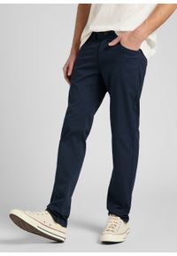 Lee - LEE DAREN ZIP FLY MĘSKIE SPODNIE MATERIAŁOWE DEEP NAVY L707TY64 112145476 #1