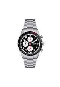 Fossil Zegarek Sport Tourer FS6045 Srebrny. Kolor: srebrny. Styl: sportowy