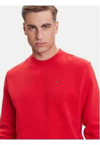 Tommy Jeans Bluza DM0DM20741 Czerwony Regular Fit. Kolor: czerwony. Materiał: bawełna #3