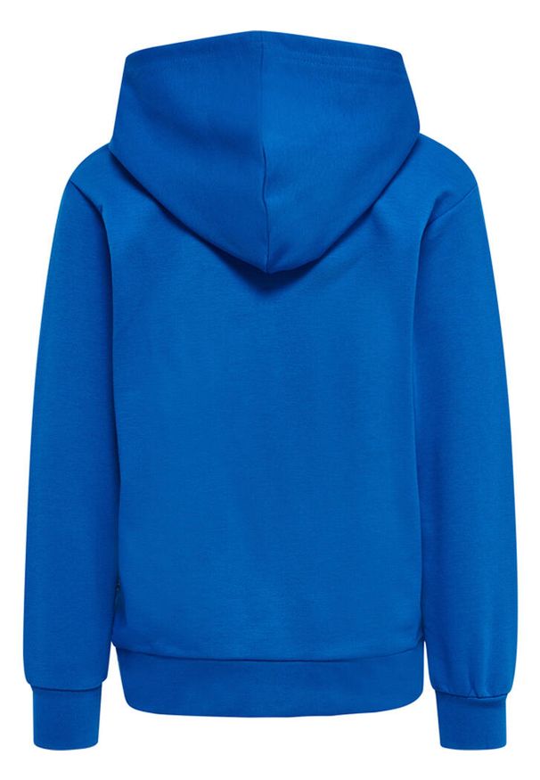 Bluza z kapturem dla dzieci Hummel Cuatro. Typ kołnierza: kaptur. Kolor: niebieski. Sport: joga i pilates