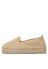 Manebi Espadryle Double Sole Espadrilles K 1.1 D0 Beżowy. Kolor: beżowy. Materiał: skóra, zamsz #5
