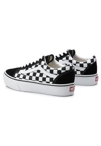 Vans Tenisówki Old Skool Platfor VN0A3B3UHRK1 Czarny. Kolor: czarny. Materiał: materiał #6
