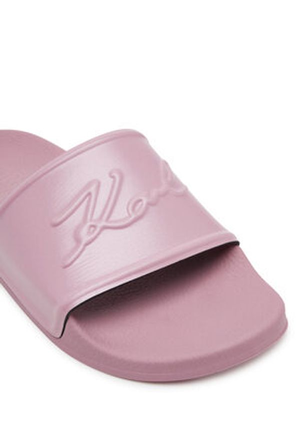 Karl Lagerfeld - KARL LAGERFELD Klapki Kondo 2.0 KL80910 Różowy. Kolor: różowy