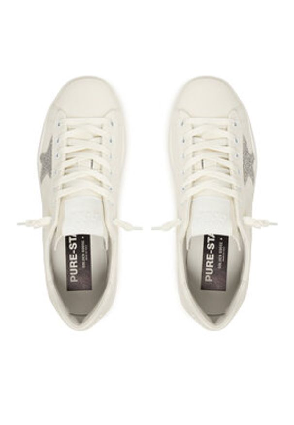 GOLDEN GOOSE - Golden Goose Sneakersy Pure New GWF00197.F002789.80185 Biały. Kolor: biały. Materiał: skóra