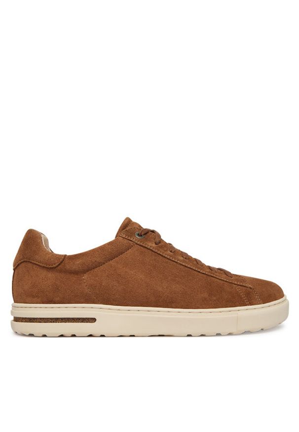 Birkenstock Sneakersy Bend Low 1030130 Brązowy. Kolor: brązowy. Materiał: skóra, zamsz